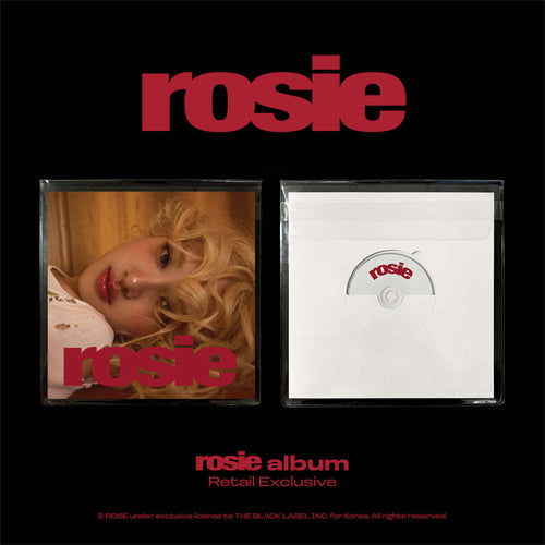 Rosie - ROSE (BLACKPINK) - Musiikki - THEBLACKLABEL - 8800276478815 - tiistai 10. joulukuuta 2024