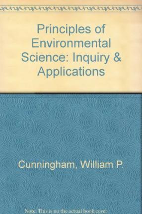 Cover for William Cunningham · Loose Leaf Version for Principles of Environmental Science (Loose-leaf) (2012)