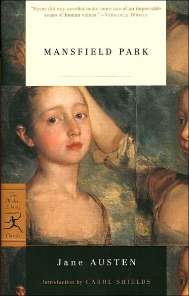 Cover for Jane Austen · Mansfield Park - Modern Library Classics (Paperback Bog) [New edition] (2001)