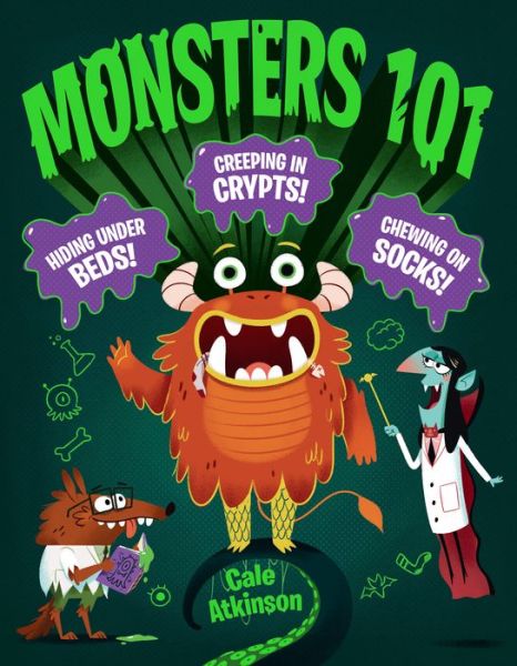 Cover for Cale Atkinson · Monsters 101 (Hardcover Book) (2020)