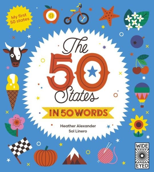 Cover for Heather Alexander · 50 States in 50 Words (Book) (2024)