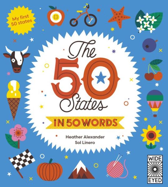 Cover for Heather Alexander · 50 States in 50 Words (Book) (2024)