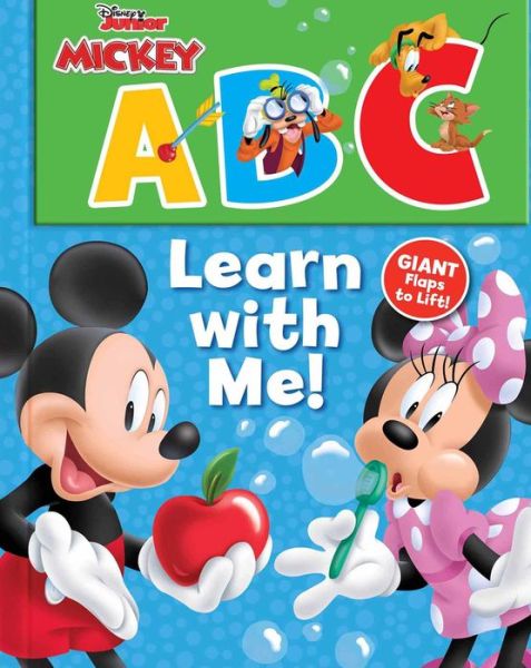 Cover for Maggie Fischer · Disney Junior Mickey Mouse Clubhouse: Abc, Learn with Me! (Board book) (2022)