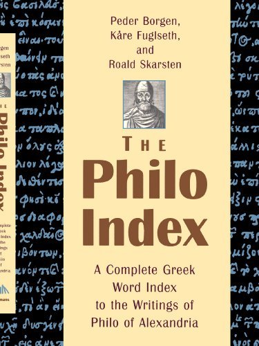 Cover for Peder Borgen · The Philo Index: a Complete Greek Word Index to the Writings of Philo of Alexandria (Paperback Bog) (1999)