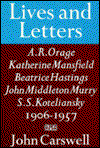 Cover for John Carswell · Lives and Letters (Hardcover Book) (1982)