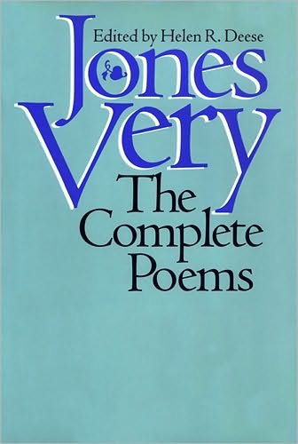 Cover for Jones Very · Jones Very: The Complete Poems (Hardcover Book) (1993)