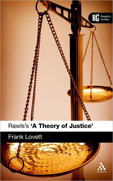 Cover for Dr Frank Lovett · Rawls's 'A Theory of Justice': A Reader's Guide - Reader's Guides (Pocketbok) (2011)