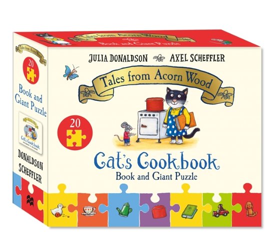Cat's Cookbook Book and Giant Puzzle Gift Set - Julia Donaldson - Muu - Pan Macmillan - 9781035045815 - torstai 29. elokuuta 2024