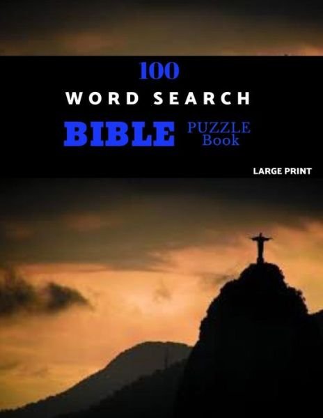 Cover for Chezib Puzzles · 100 Word Search Bible Puzzle Book Large Print (Paperback Bog) (2019)