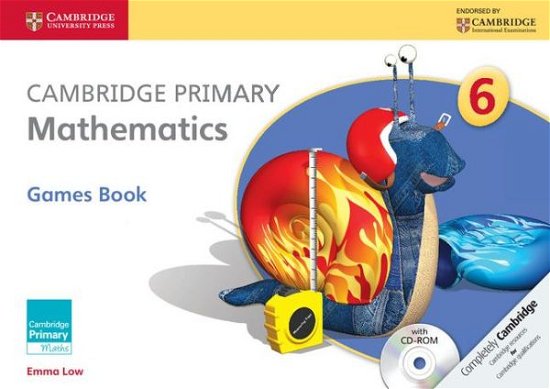 Cover for Emma Low · Cambridge Primary Mathematics Stage 6 Games Book with CD-ROM - Cambridge Primary Maths (Bog) (2014)