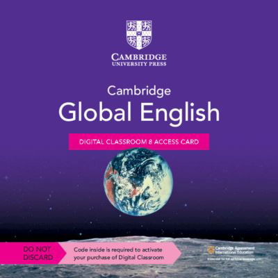 Cambridge Global English Digital Classroom 8 Access Card (1 Year Site Licence): For Cambridge Primary and Lower Secondary English as a Second Language - Cambridge Lower Secondary Global English - Chris Barker - Other - Cambridge University Press - 9781108925815 - April 14, 2022