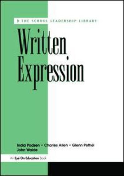 Cover for Charles Allen · Written Expression (Innbunden bok) (2017)