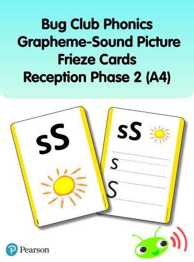 Cover for Rhona Johnston · Bug Club Phonics Grapheme-Sound Picture Frieze Cards Reception Phase 2 (A4) - Phonics Bug (Flashkort) (2022)