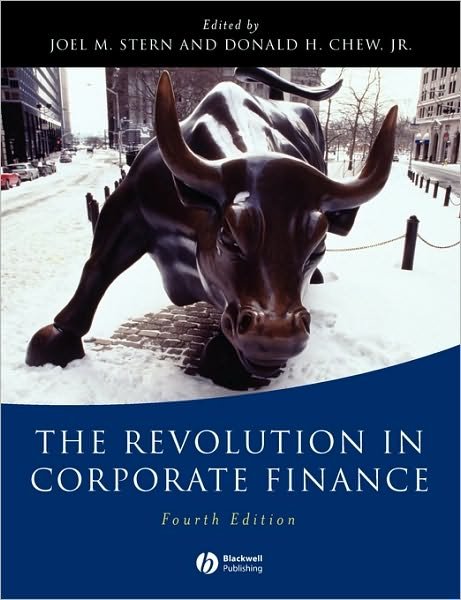 Cover for JM Stern · The Revolution in Corporate Finance (Pocketbok) (2003)