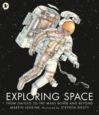 Cover for Martin Jenkins · Exploring Space: From Galileo to the Mars Rover and Beyond (Paperback Bog) (2018)