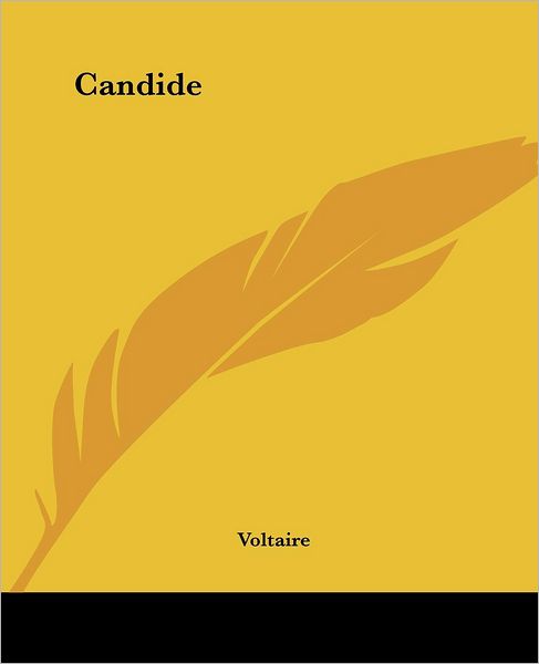 Cover for Voltaire · Candide (Paperback Book) (2004)