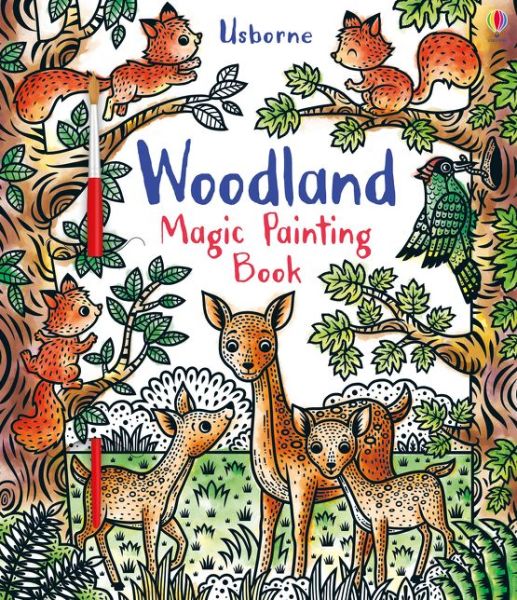 Cover for Brenda Cole · Woodland Magic Painting Book - Magic Painting Books (Paperback Book) (2019)