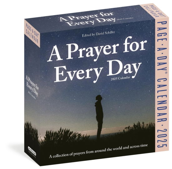 Cover for David Schiller · Prayer for Every Day Page-A-Day® Calendar 2025: A Collection of Prayers from Around the World and Across Time (Kalender) (2024)