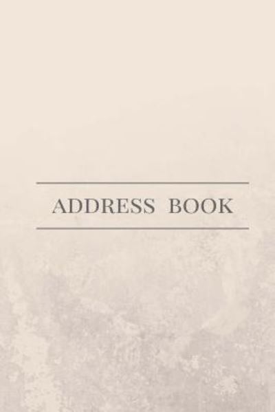 Address Book - Jenn Foster - Books - Createspace Independent Publishing Platf - 9781544822815 - March 20, 2017