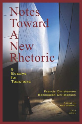 Cover for Francis Christensen · Notes Toward A New Rhetoric: 9 Essays for Teachers (Pocketbok) (2007)