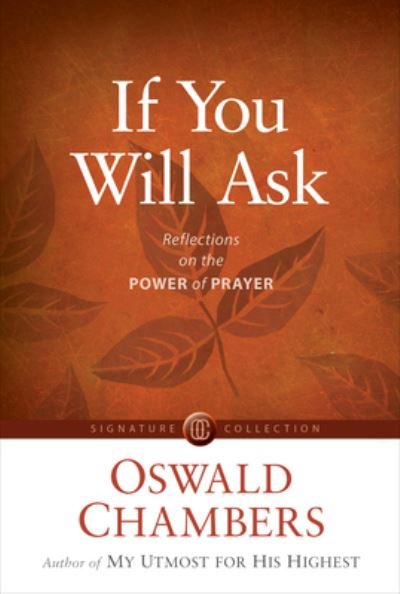 Cover for Oswald Chambers · If You Will Ask (Paperback Book) (2020)