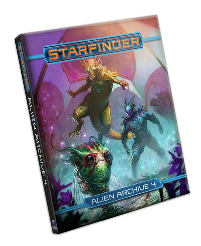 Cover for Paizo Staff · Starfinder RPG: Alien Archive 4 (Hardcover Book) (2021)