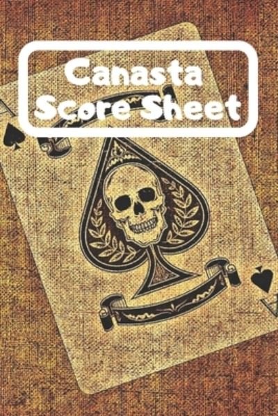 Cover for Ob · Canasta Score Sheets (Paperback Bog) (2019)