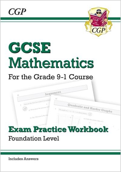 Cover for CGP Books · GCSE Maths Exam Practice Workbook: Foundation - includes Video Solutions and Answers - CGP GCSE Maths (Paperback Book) (2022)