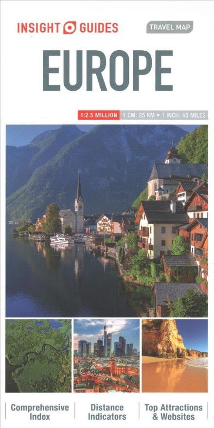 Cover for APA Publications Limited · Insight Guides Travel Maps Europe - Insight Travel Maps (Landkarten) [5 Revised edition] (2016)