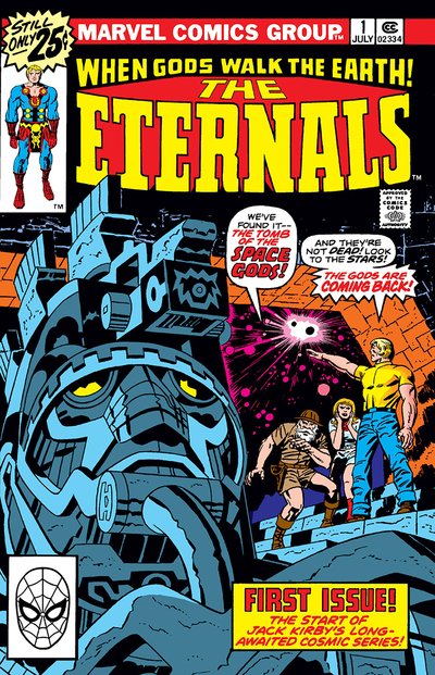 Cover for Jack Kirby · The Eternals Vol. 1 (Paperback Bog) (2021)
