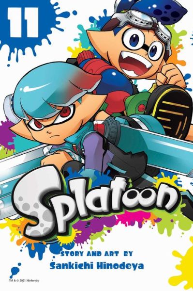 Cover for Sankichi Hinodeya · Splatoon, Vol. 11 - Splatoon (Paperback Book) (2021)