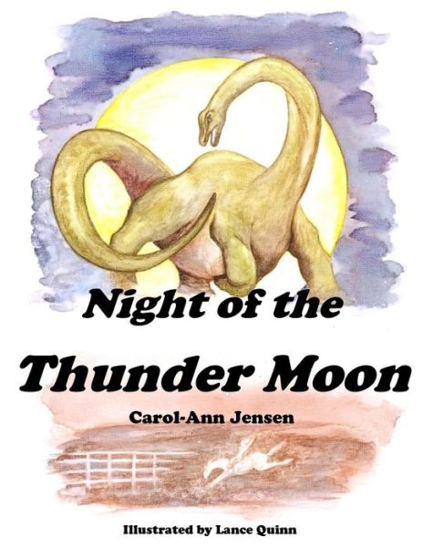 Cover for Carol-Ann Jensen · Night of the Thunder moon (Paperback Book) (2018)