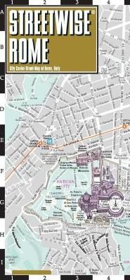 Streetwise Rome Map - Laminated City Center Street Map of Rome, Italy: City Plans - Michelin - Bøger - Michelin Editions des Voyages - 9782067229815 - 15. april 2018