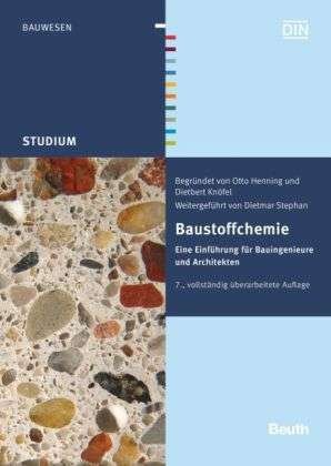 Cover for Henning · Baustoffchemie.NA (Buch)