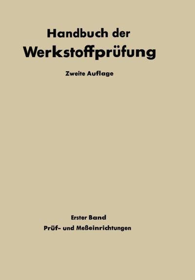 Cover for Siebel  Erich · Pruf- Und Messeinrichtungen - Mittheilungen Aus den Koniglichen Technischen Versuchanstalt (Taschenbuch) (2014)