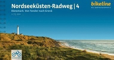 Cover for Esterbauer · Nordseekusten Radweg 4 Von Tønder nach Grena - Radtourenbucher (Spiralbok) (2023)