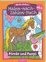 Cover for Petra Theissen · Mein dickes Malen-nach-Zahlen-Buch  Pferde und Ponys (Book) (2022)