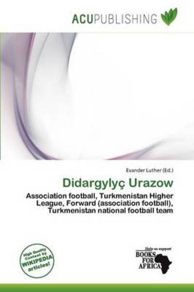 Cover for Evander Luther · Didargylyç Urazow (Book) (2011)