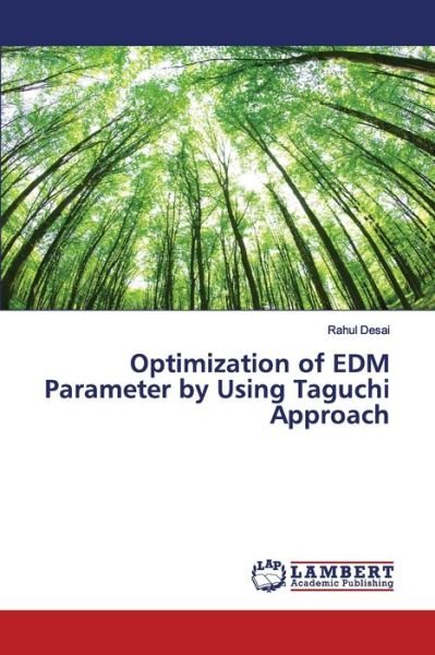 Cover for Desai · Optimization of EDM Parameter by (Bog) (2020)