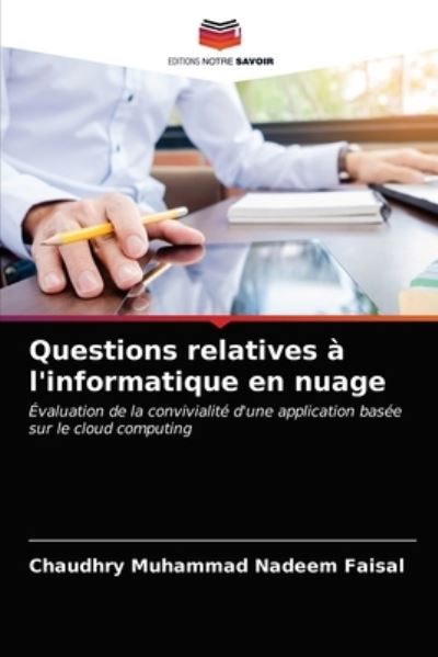 Cover for Chaudhry Muhammad Nadeem Faisal · Questions relatives a l'informatique en nuage (Paperback Book) (2021)