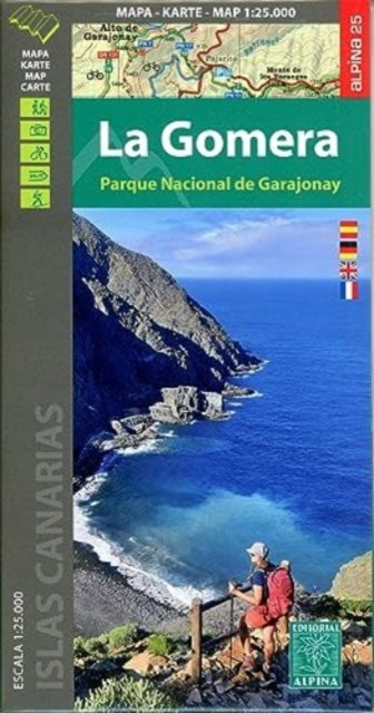 Gomera - PN de Garajonay GR131+GR132 (Kort) (2023)