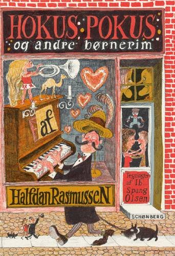 Cover for Halfdan Rasmussen · Hokus Pokus og andre børnerim (Inbunden Bok) [1:a utgåva] [Indbundet] (1987)
