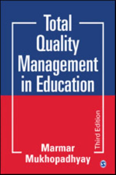 Cover for Marmar Mukhopadhyay · Total Quality Management in Education (Paperback Bog) [3 Revised edition] (2020)