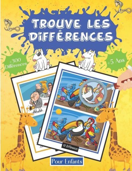 Cover for Fribla Pub · Trouve les Differences Pour Enfants +5ans +300 Differences (Pocketbok) (2021)
