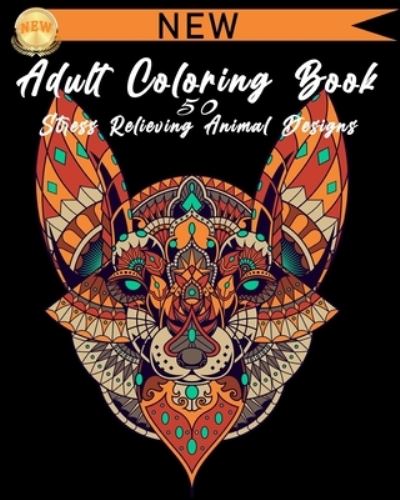 Cover for Maokep Books · Adult Coloring Book (Paperback Book) (2021)