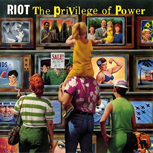 Cover for Riot · The Privilege of Power (VINIL) (2015)