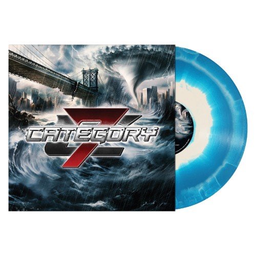 Cover for Category 7 (LP) [Blue White Melt Colored Vinyl edition] (2024)
