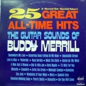Cover for Buddy Merrill · 25 Greatest Hits (LP) (1988)