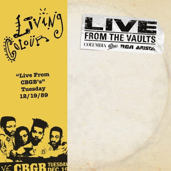 Living Colour · Live from Cbgb's (LP) [Reissue edition] (2018)