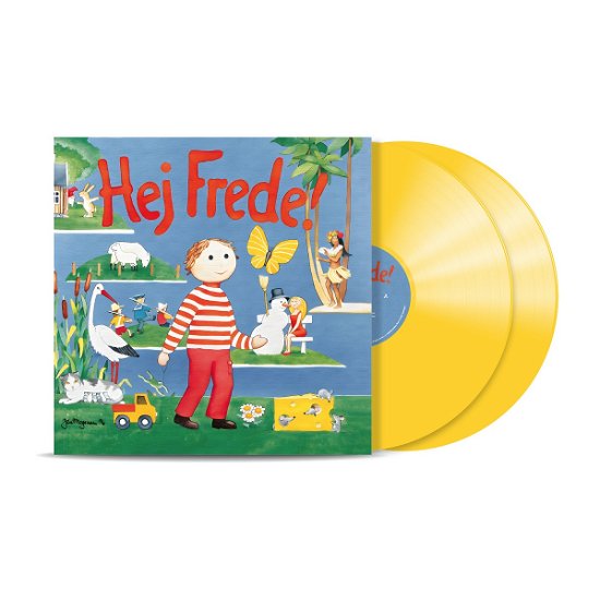 Cover for Åh Abe · Hej Frede! (LP) [Gul Vinyl edition] (2024)